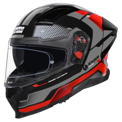 STUDDS HELIOS D1 ASPHALT DECOR HELMET