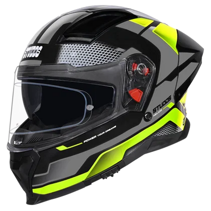 STUDDS HELIOS D1 ASPHALT DECOR HELMET