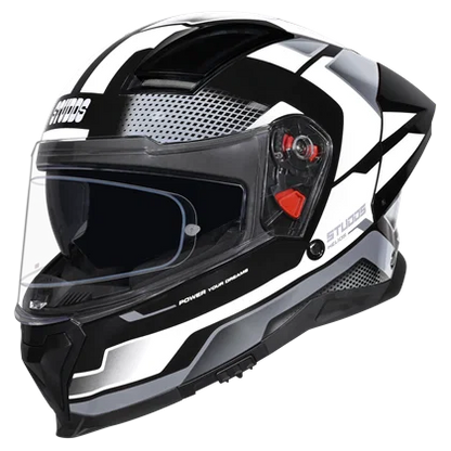 STUDDS HELIOS D1 ASPHALT DECOR HELMET