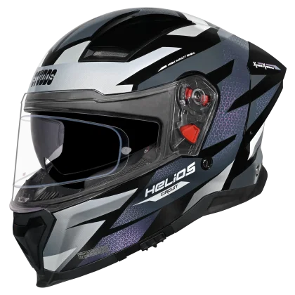 STUDDS HELIOS D2 CIRCUIT DECOR HELMET