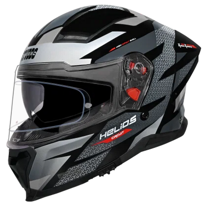 STUDDS HELIOS D2 CIRCUIT DECOR HELMET