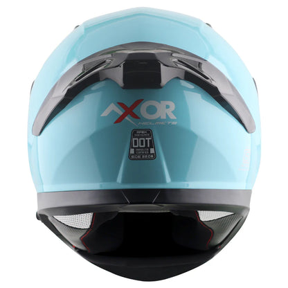 Axor Apex Solid Color Helmet - Hex Blue