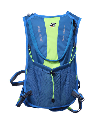 SOLACE LUGGAGE HYDRO TRAIL HYDRATION BACKPACK-BLUE