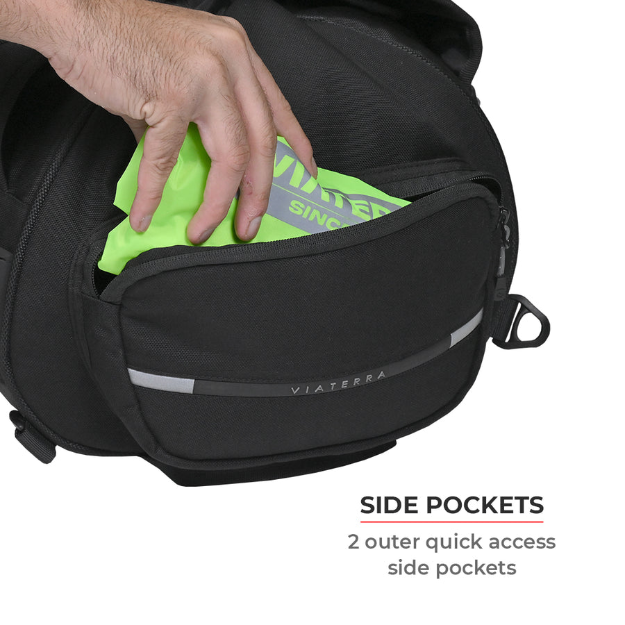 Viaterra RTW Series - Hammerhead 75 Universal Motorcycle TailBag