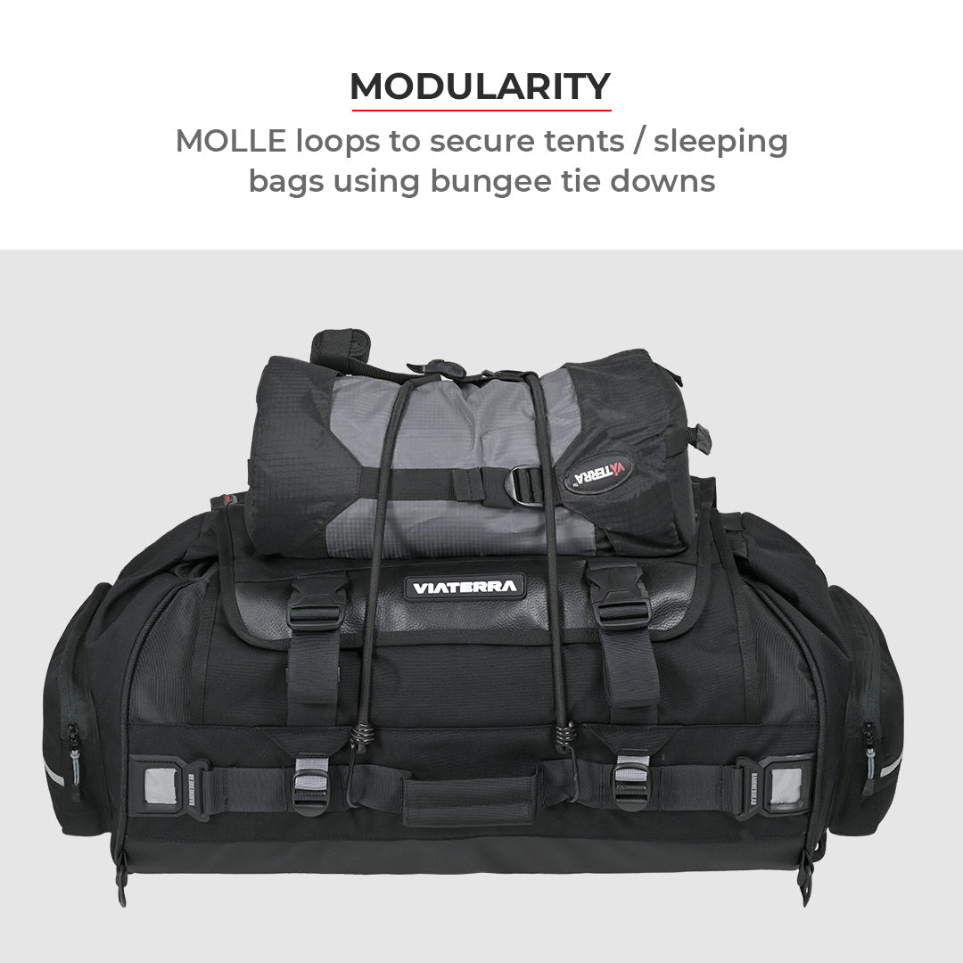 Viaterra RTW Series - Hammerhead 75 Universal Motorcycle TailBag