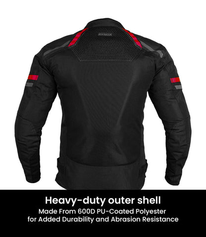 RYNOX Helium GT 3 Jacket - Black Red