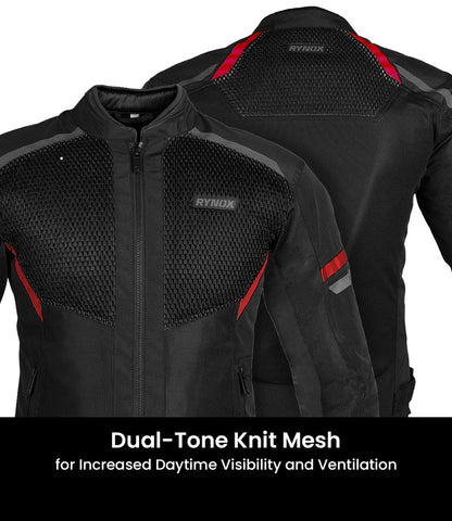 RYNOX Helium GT 3 Jacket - Black Red