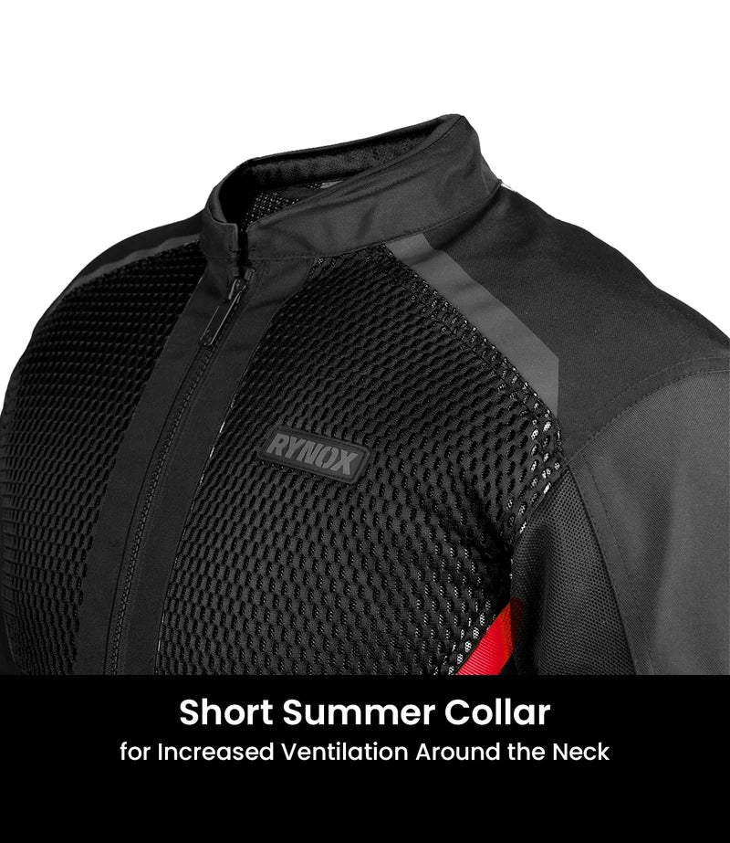 RYNOX Helium GT 3 Jacket - Black Red