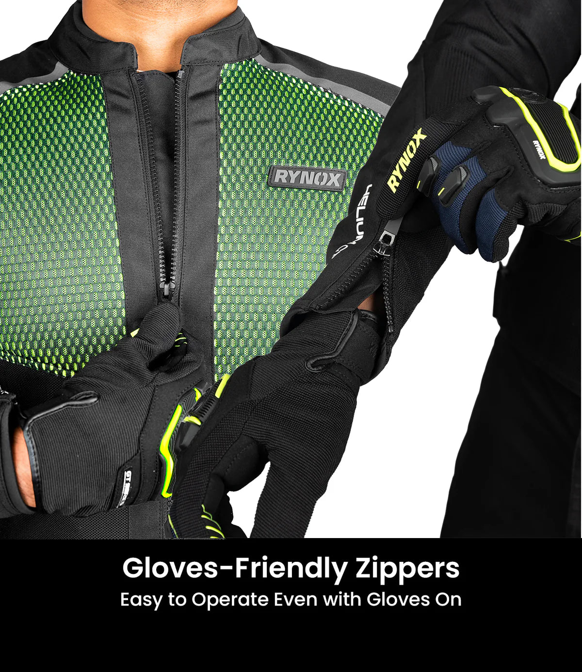 RYNOX Helium GT 3 Jacket - Black Green