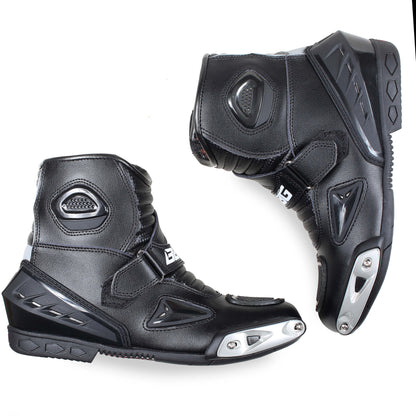 Biking Brotherhood Ankle Boot – Black