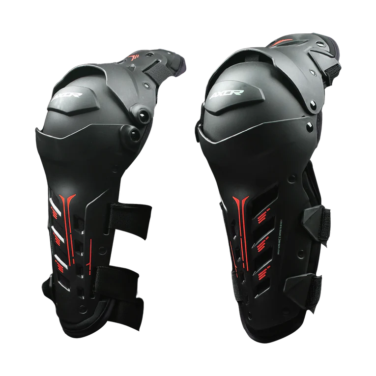 Axor Impact-X Knee Guard - Black Red