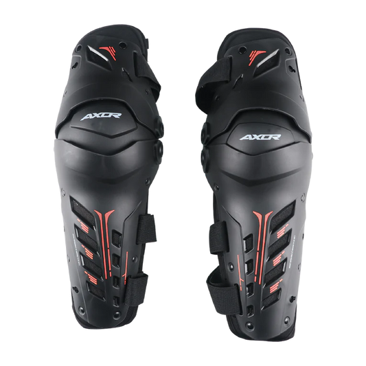 Axor Impact-X Knee Guard - Black Red