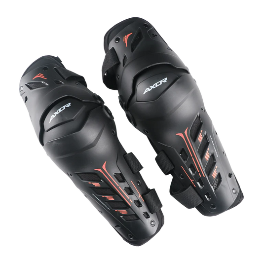 Axor Impact-X Knee Guard - Black Red