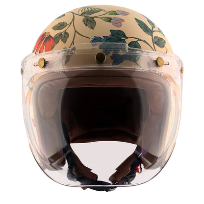 AXOR RETRO JET IBIZA WOMENS HELMET- BEIGE