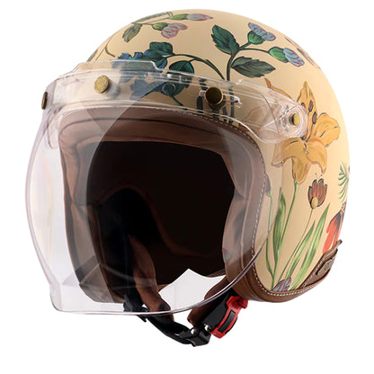 AXOR RETRO JET IBIZA WOMENS HELMET- BEIGE