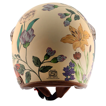 AXOR RETRO JET IBIZA WOMENS HELMET- BEIGE