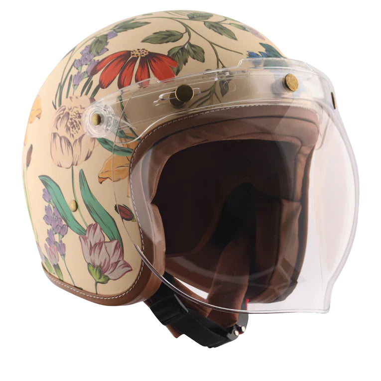 AXOR RETRO JET IBIZA WOMENS HELMET- BEIGE