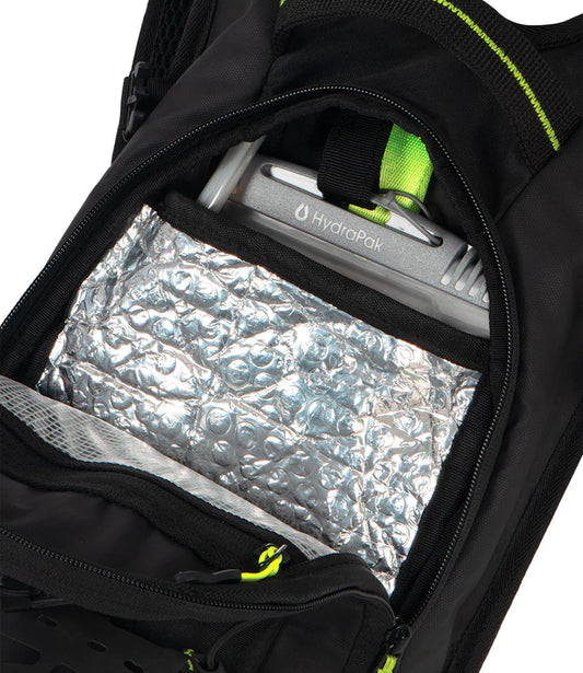 RYNOX Navigator Hydration Backpack - Black HiViz Green