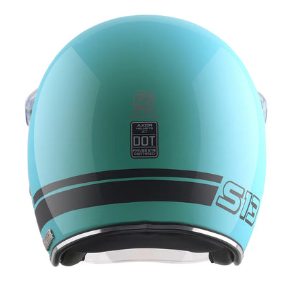 Axor Retro Jet Sportz S13 Helmet - Blue Black