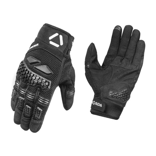 KORDA FLITE SHORT CUFF RIDING GLOVES - BLACK