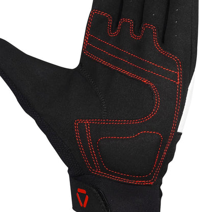 KORDA STREET SHORT CUFF RIDING GLOVES - Red