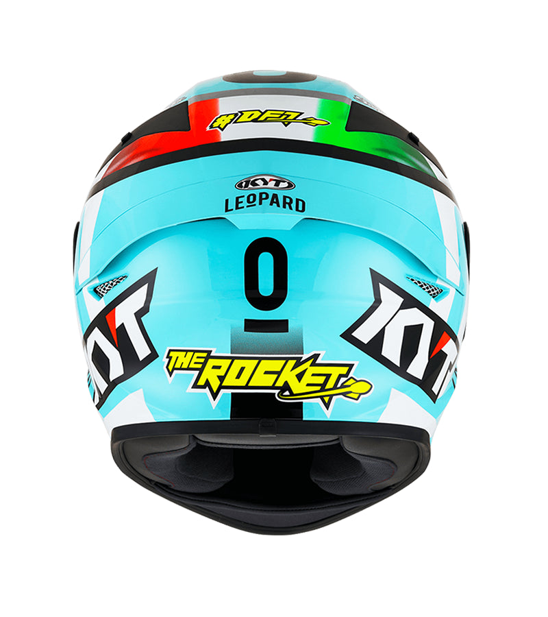 KYT TT-Revo Dennis Foggia Replica Gloss Helmet
