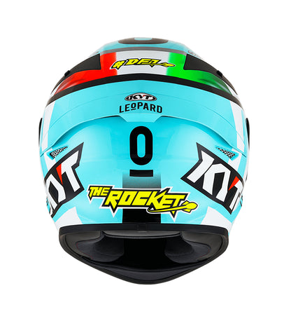 KYT TT-Revo Dennis Foggia Replica Gloss Helmet