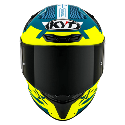 KYT TT Course Fuselage Helmet - Matt Yellow