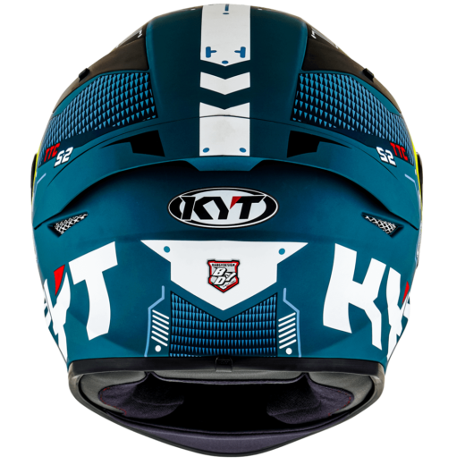 KYT TT Course Fuselage Helmet - Matt Yellow