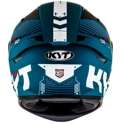 KYT TT Course Fuselage Helmet - Matt Yellow