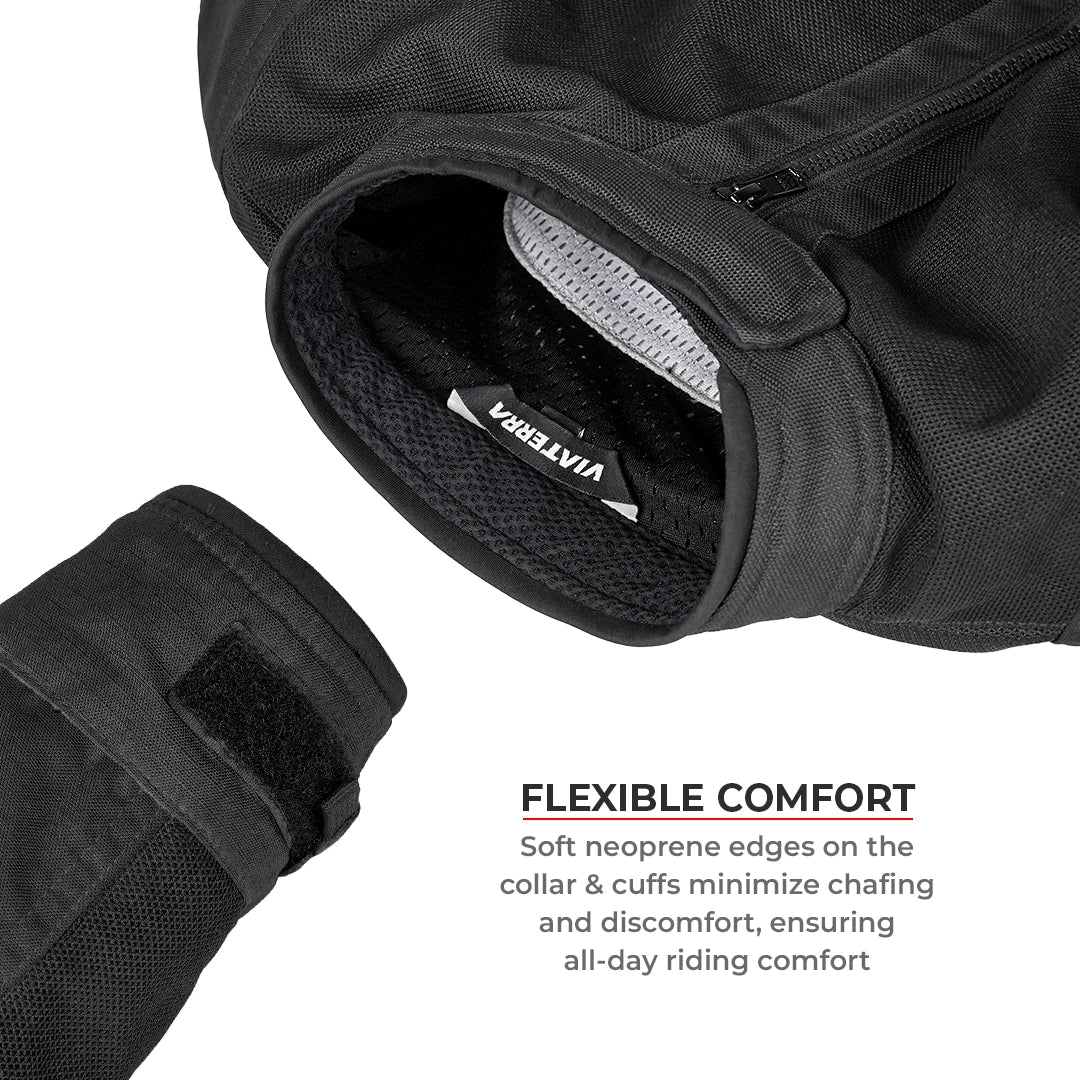 VIATERRA Kruger Air - Touring Jacket - Black