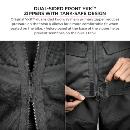 VIATERRA Kruger Air - Touring Jacket - Black