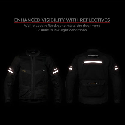 VIATERRA Kruger Air - Touring Jacket - Black