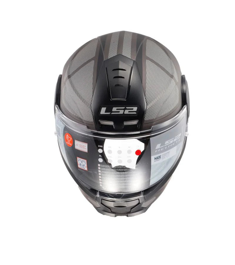 LS2 FF902 Scope II Helmet - Axis Matt Black Titanium