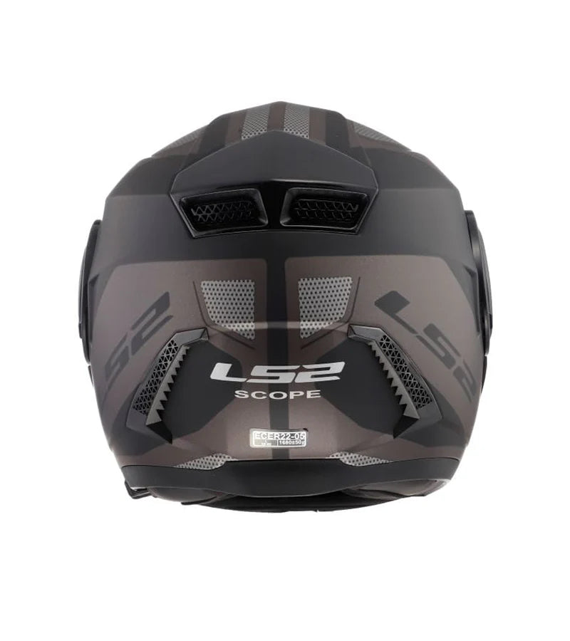 LS2 FF902 Scope II Helmet - Axis Matt Black Titanium