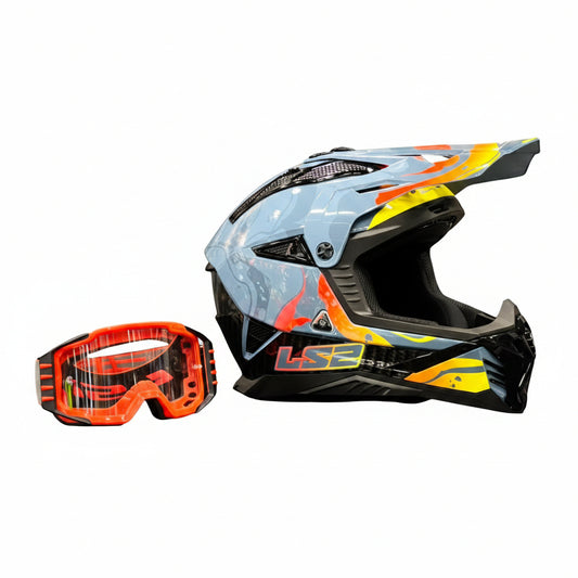 LS2 MX437 FAST II WASH HELMET - motorizzr