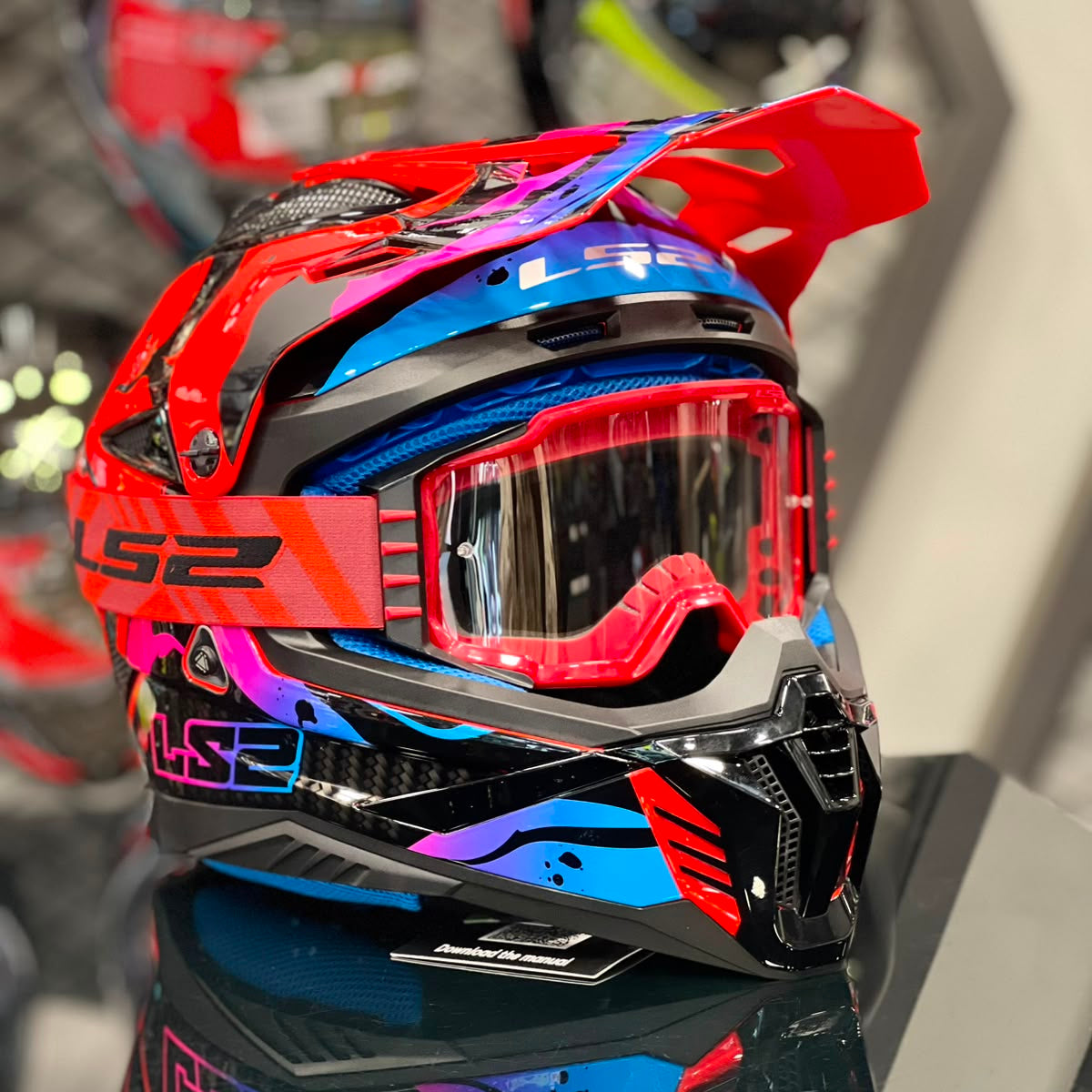 LS2 MX437 FAST II WASH HELMET - motorizzr