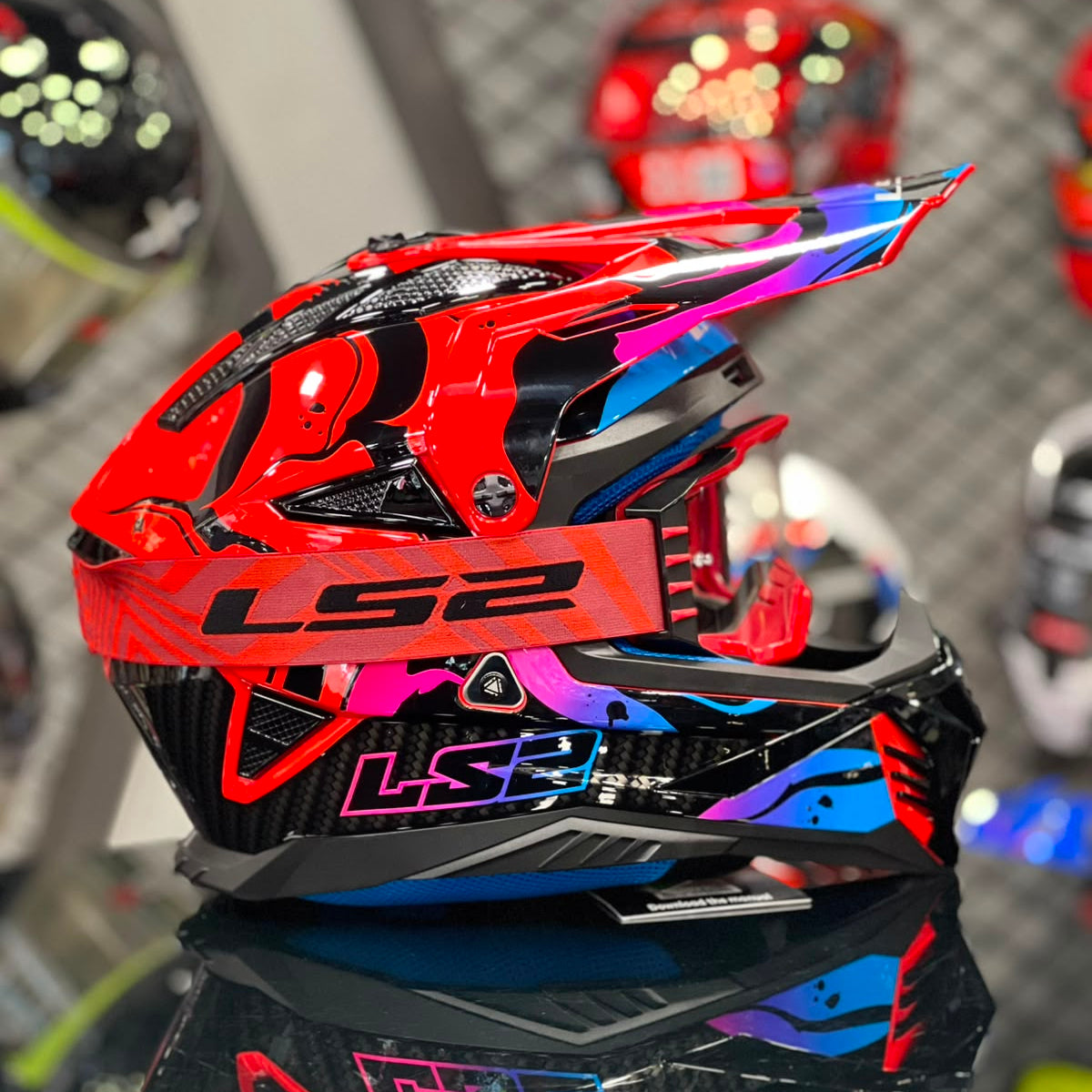 LS2 MX437 FAST II WASH HELMET - motorizzr