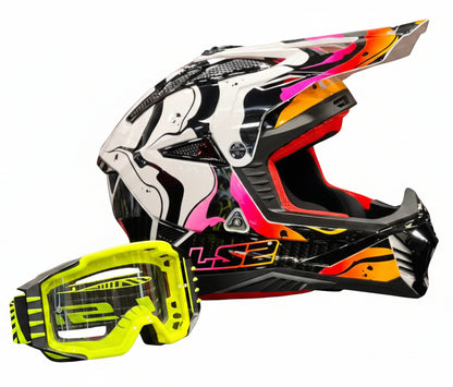 LS2 MX437 FAST II WASH HELMET - motorizzr