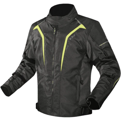 LS2 Sepang CE Class A Certified Jacket - Black Grey Hi-Viz Yellow