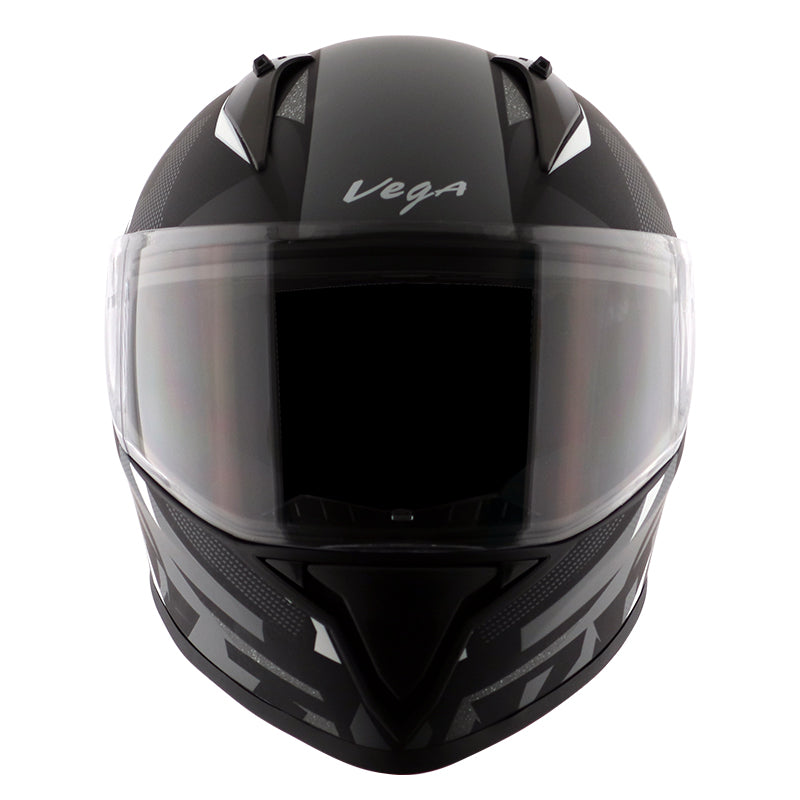 Vega Bolt Macho Helmet - Dull Black Grey