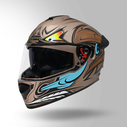 STUDDS DRIFTER D4 HELMET - MATT BROWN N12