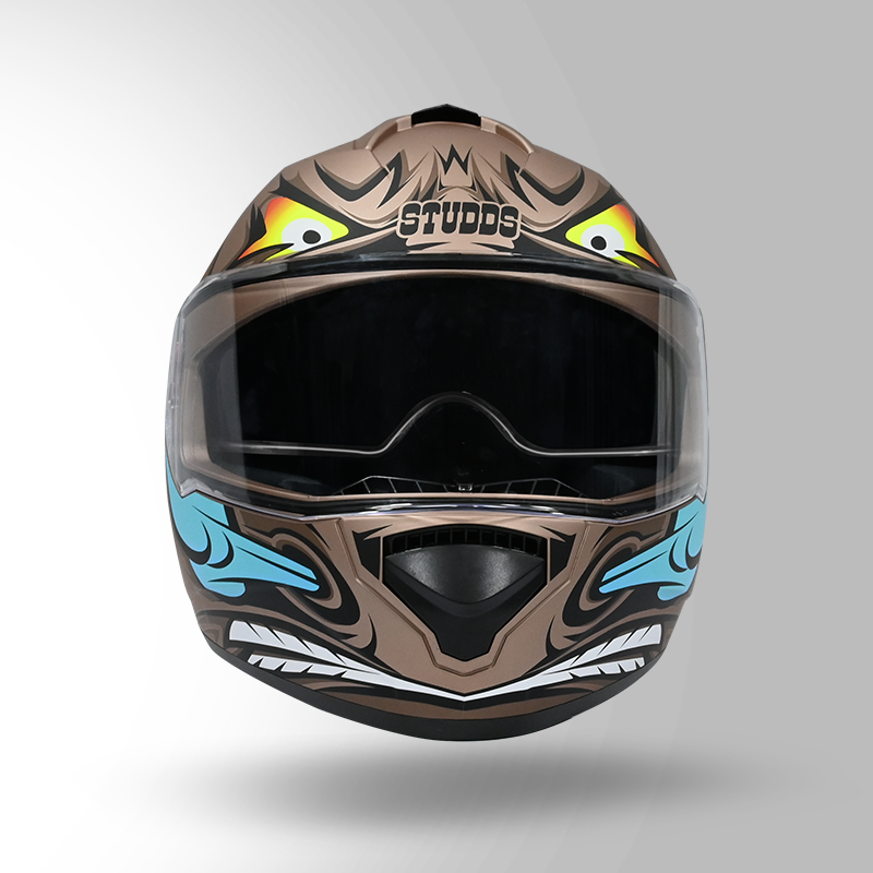 STUDDS DRIFTER D4 HELMET - MATT BROWN N12