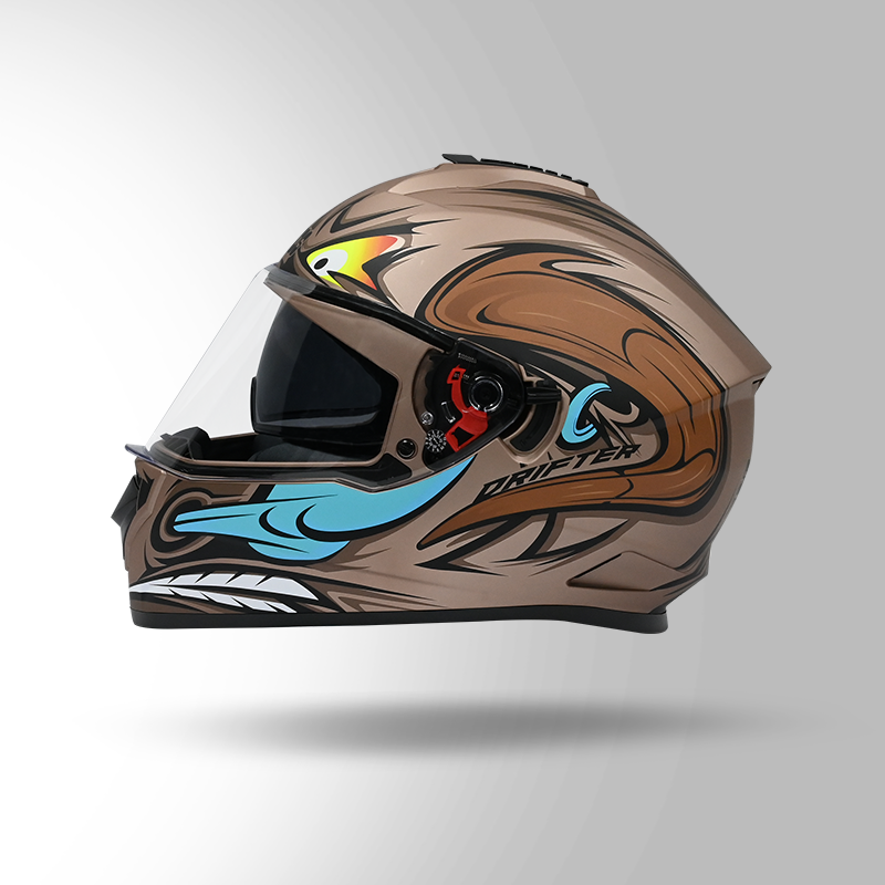 STUDDS DRIFTER D4 HELMET - MATT BROWN N12