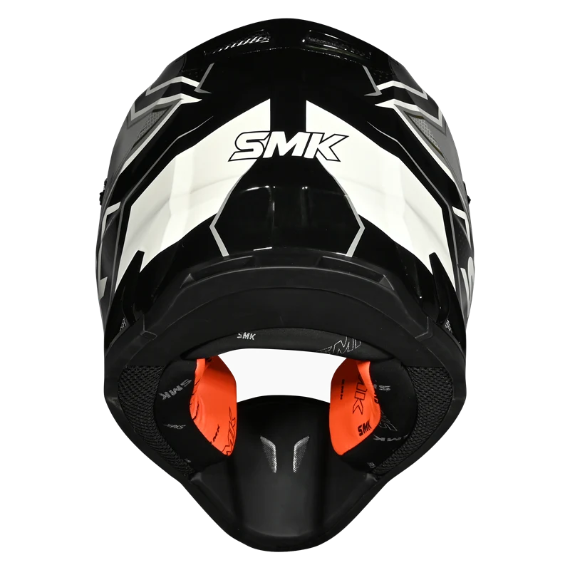 SMK Allterra Maverix Helmet - GL 261 Black Grey White
