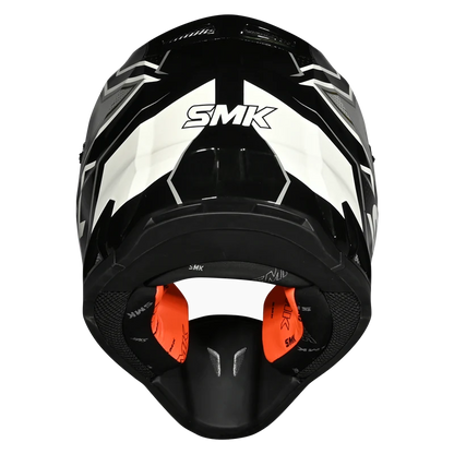 SMK Allterra Maverix Helmet - GL 261 Black Grey White