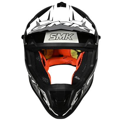 SMK Allterra Maverix Helmet - GL 261 Black Grey White