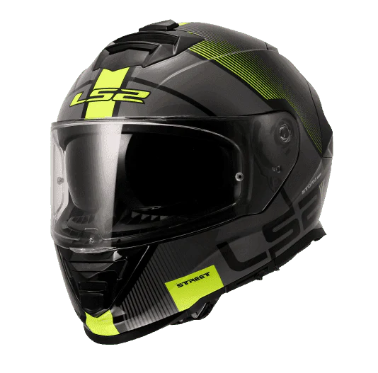 LS2 FF800 Storm II Epic Helmet - Black Yellow