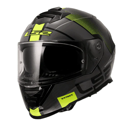 LS2 FF800 Storm II Epic Helmet - Black Yellow