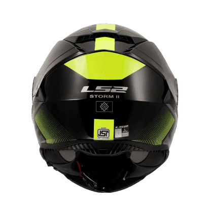 LS2 FF800 Storm II Epic Helmet - Black Yellow